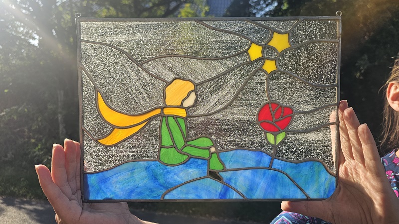 witraż Mały książę