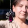bal w ogrodzie wisior metaloplastyka